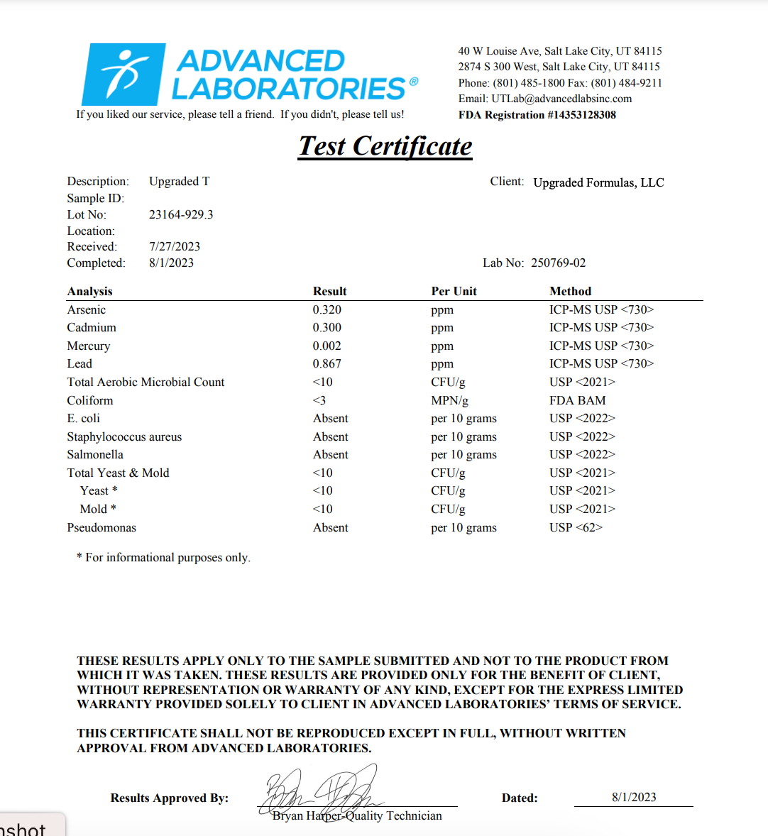 Upgraded T: Complete Hormone Support for Men and Women