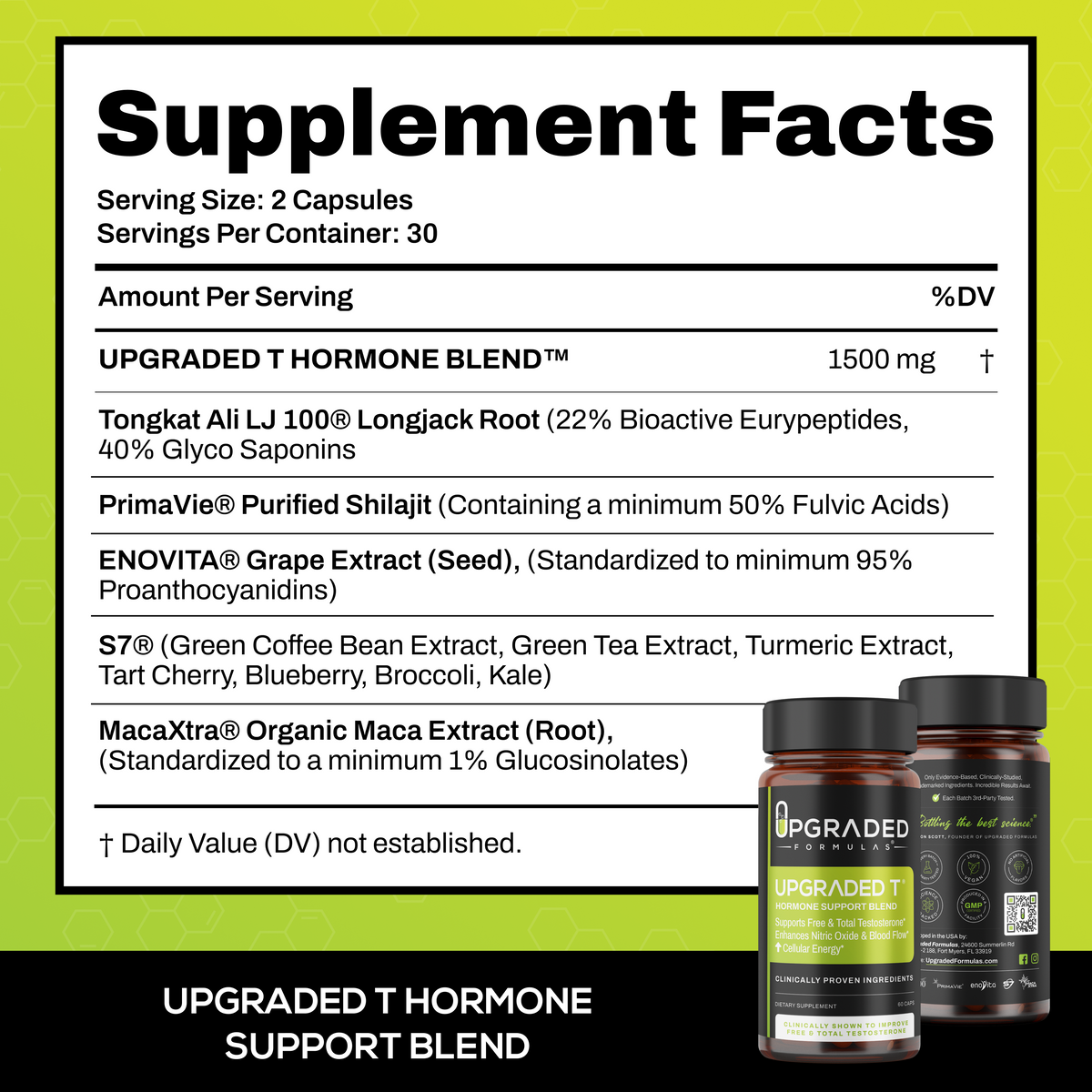 Upgraded T: Complete Hormone Support for Men and Women