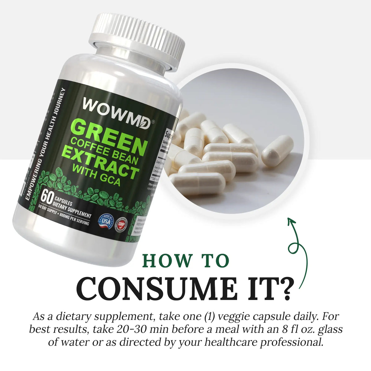 Green Coffee Bean Extract With GCA