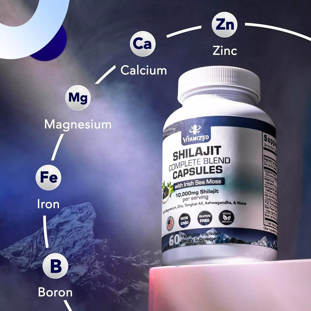 Shilajit Complete Blend - 60 Capsules