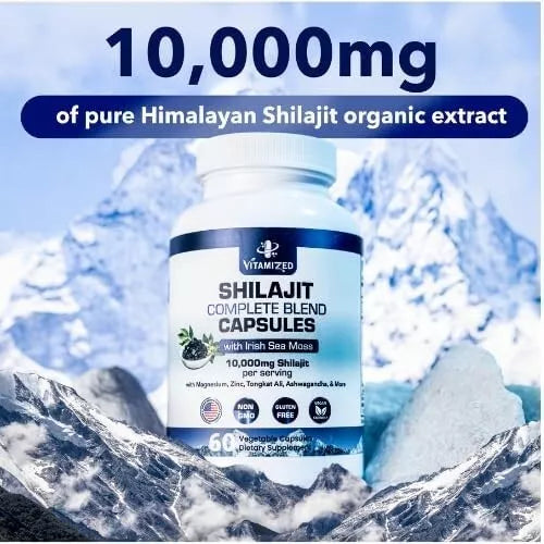 Shilajit Complete Blend - 60 Capsules
