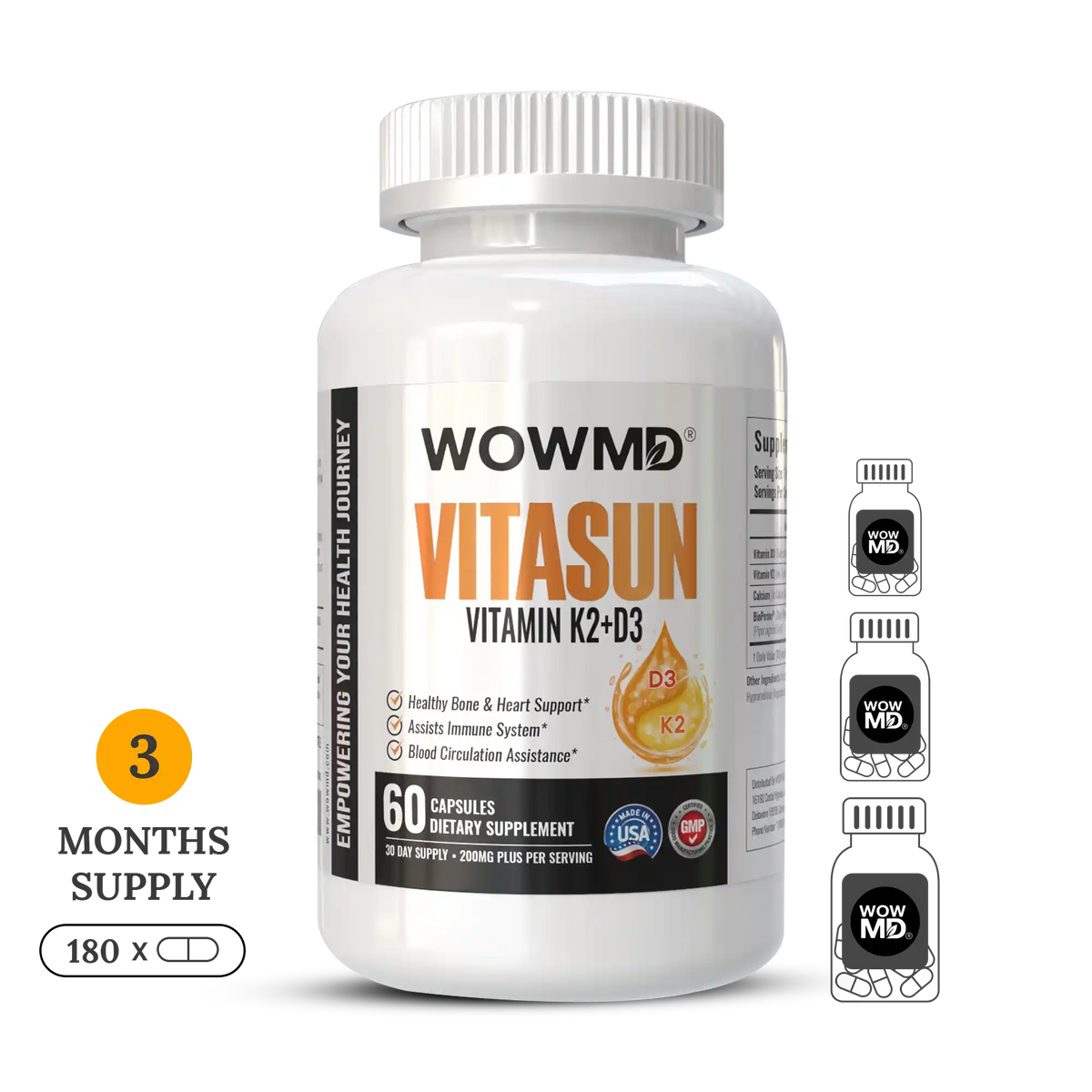 VitaSun Vitamin K2+D3