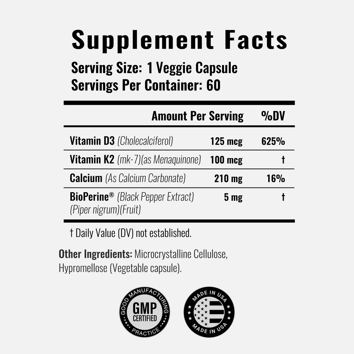 VitaSun Vitamin K2+D3